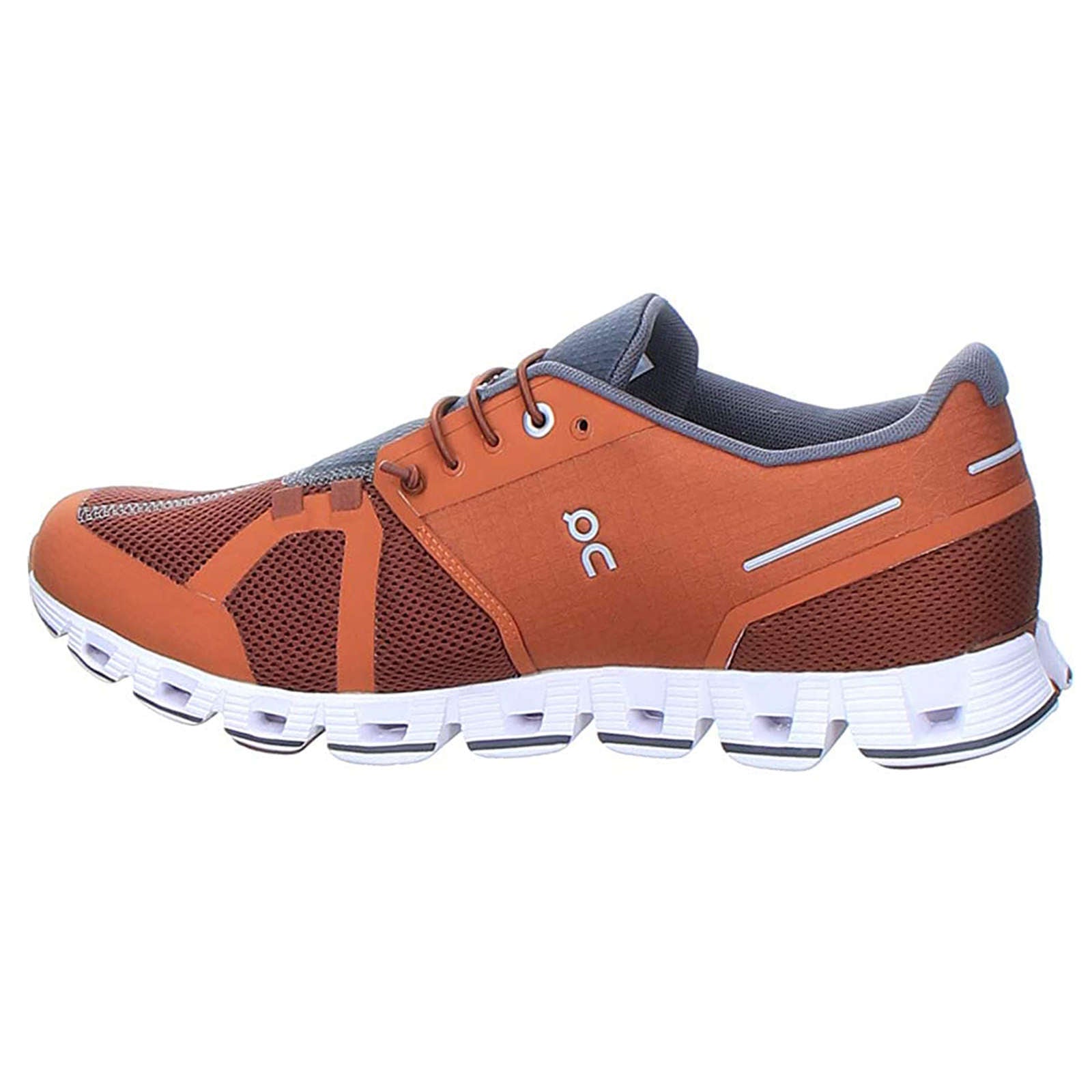 On Cloud Mesh Men's Running Shoes#color_russet cocoa