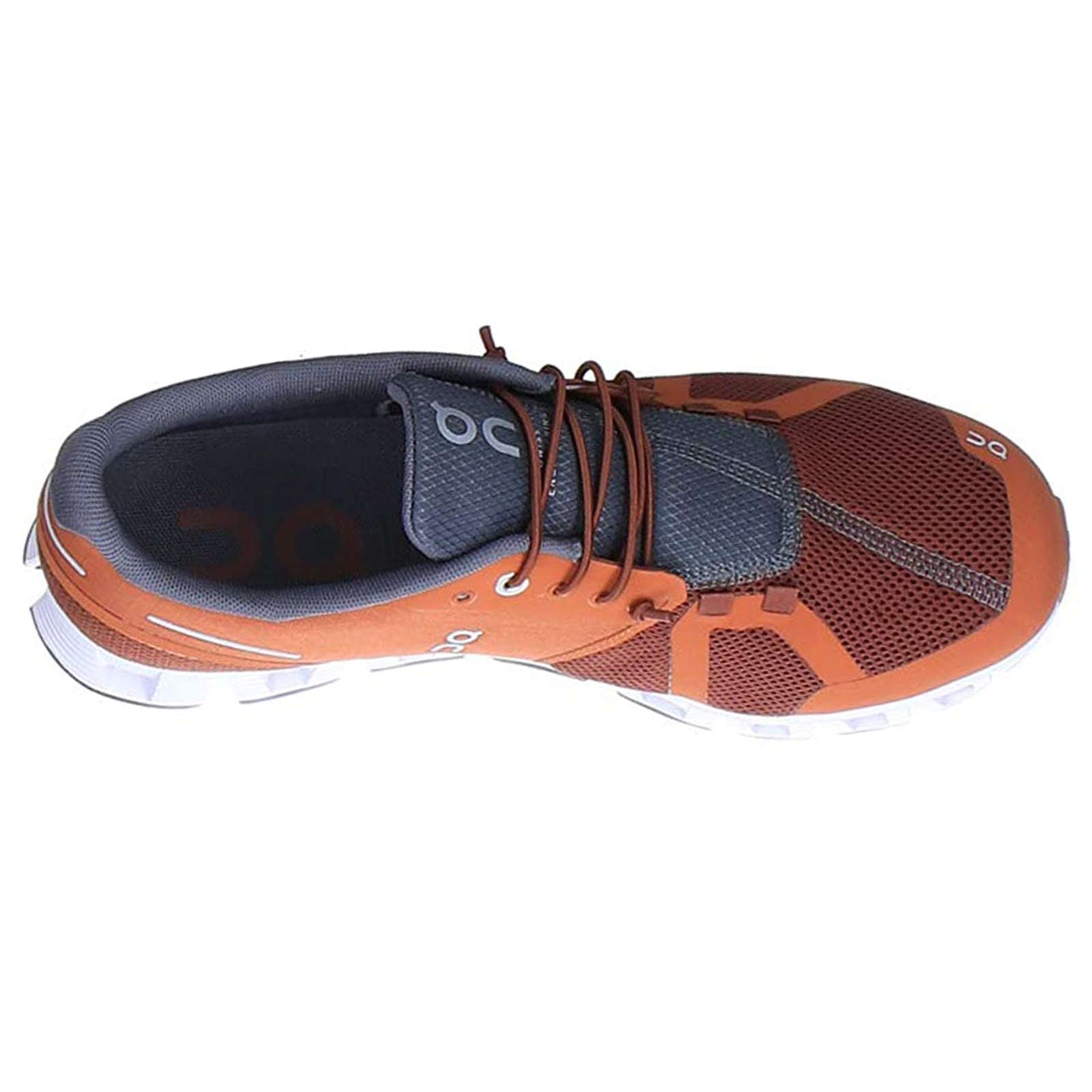 On Cloud Mesh Men's Running Shoes#color_russet cocoa