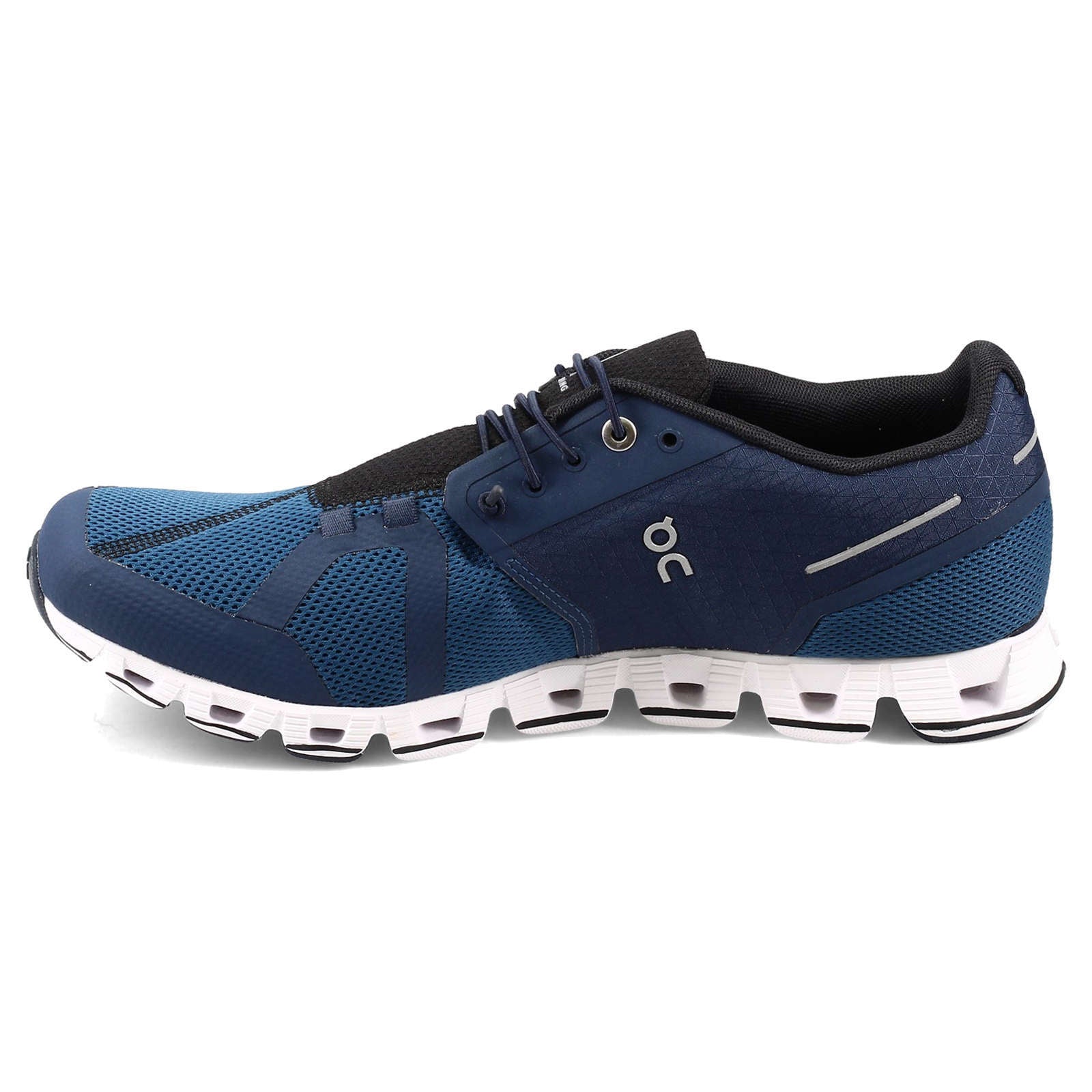 On Cloud Mesh Men's Running Shoes#color_midnight ocean