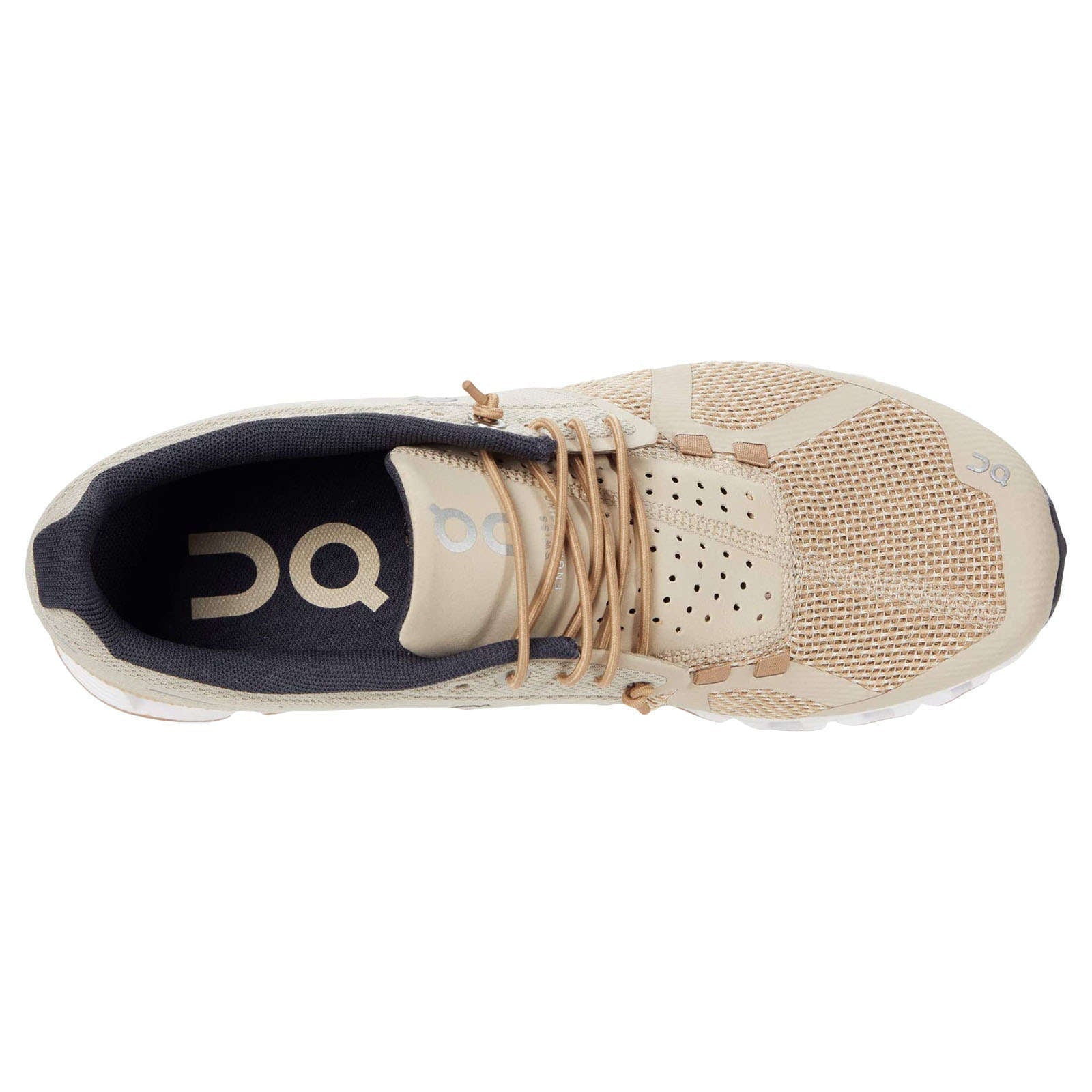 On Cloud Mesh Men's Running Shoes#color_sand chai