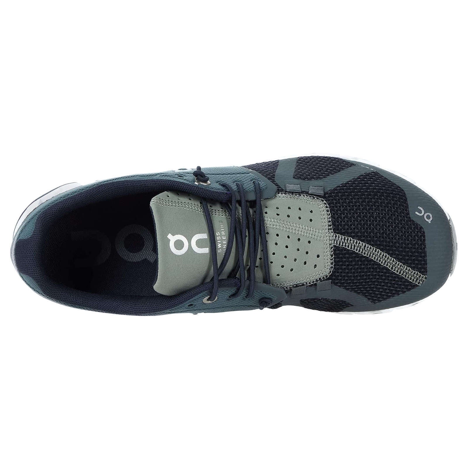 On Cloud Mesh Men's Running Shoes#color_lead black