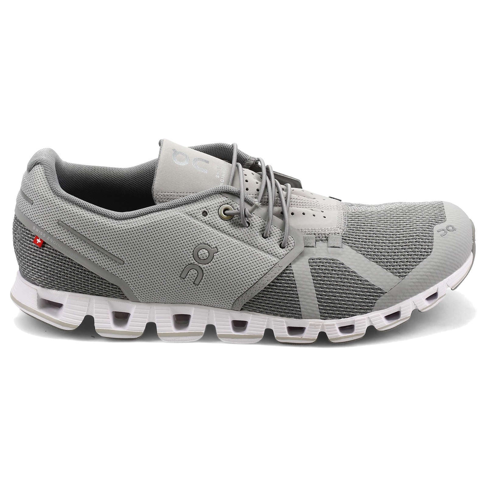 On Cloud Mesh Men's Running Shoes#color_slate grey