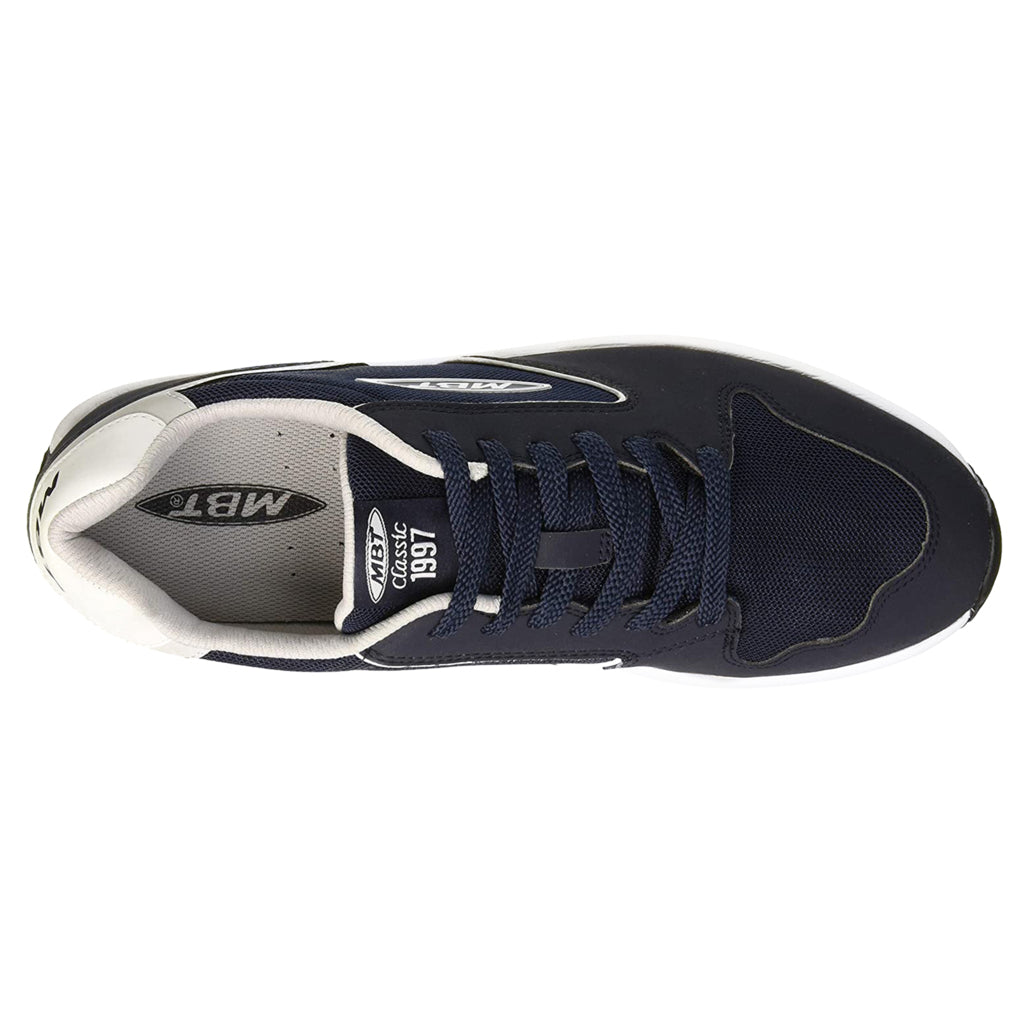 MBT 1997 Classic Synthetic Leather Textile Men's Low-Top Sneakers#color_dark navy