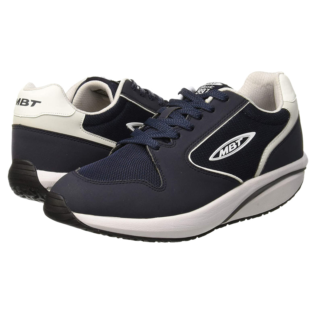 MBT 1997 Classic Synthetic Leather Women's Low-Top Sneakers#color_dark navy