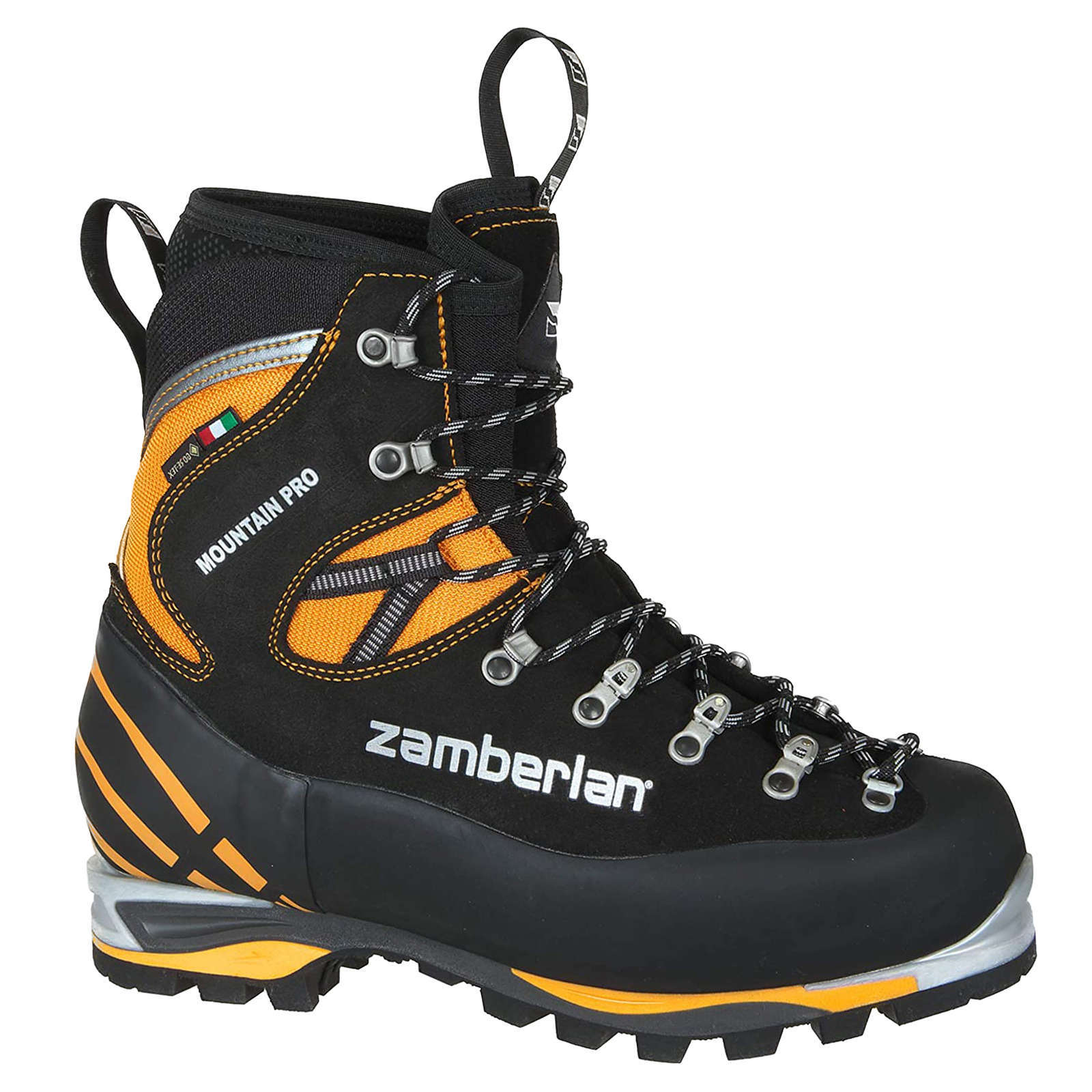 Zamberlan 2090 Mountain Pro Evo GTX RR Leather Men's Mountaineering Boots#color_black orange