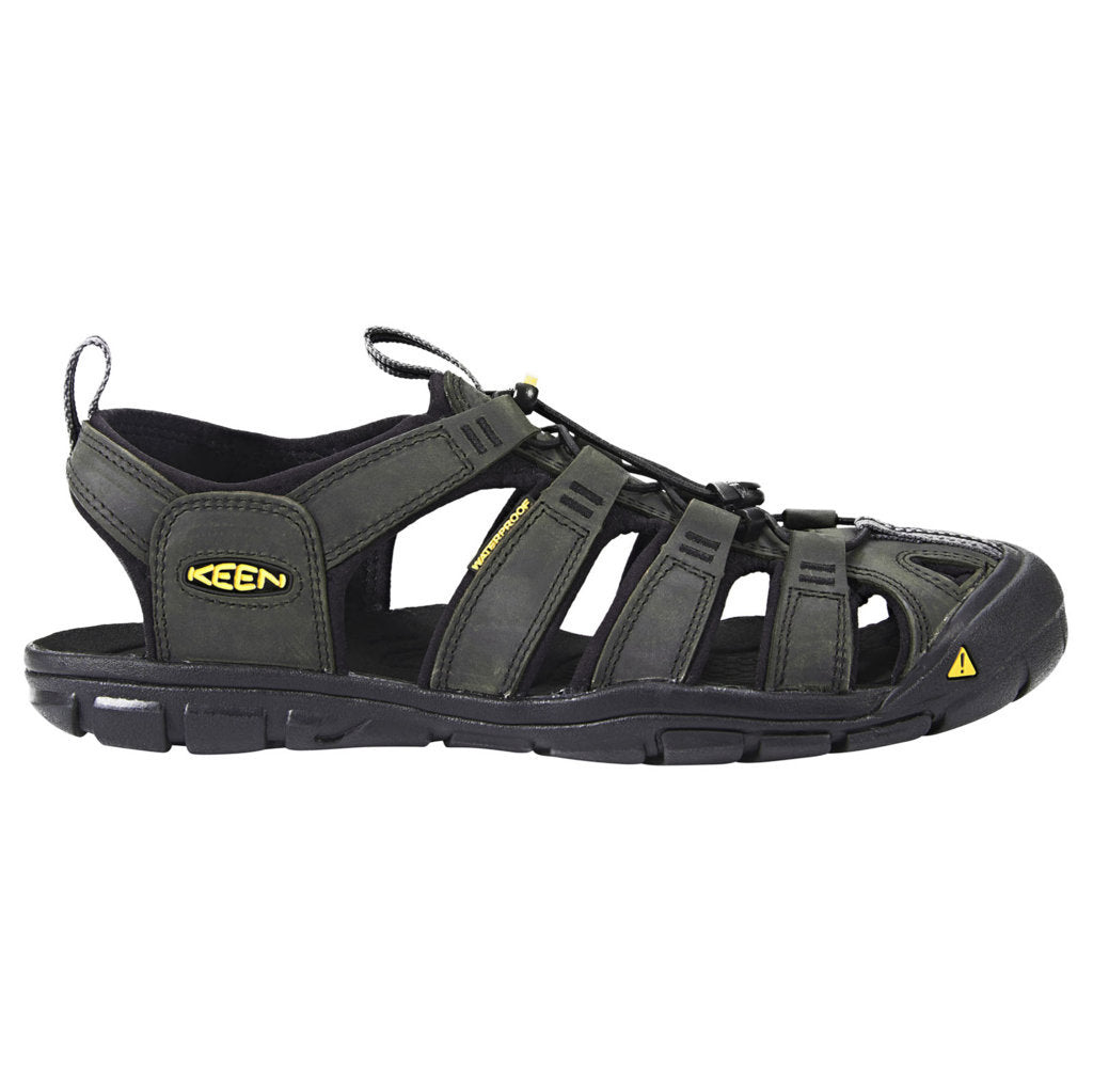 Keen Clearwater CNX Men's Waterproof Sandals#color_magnet black