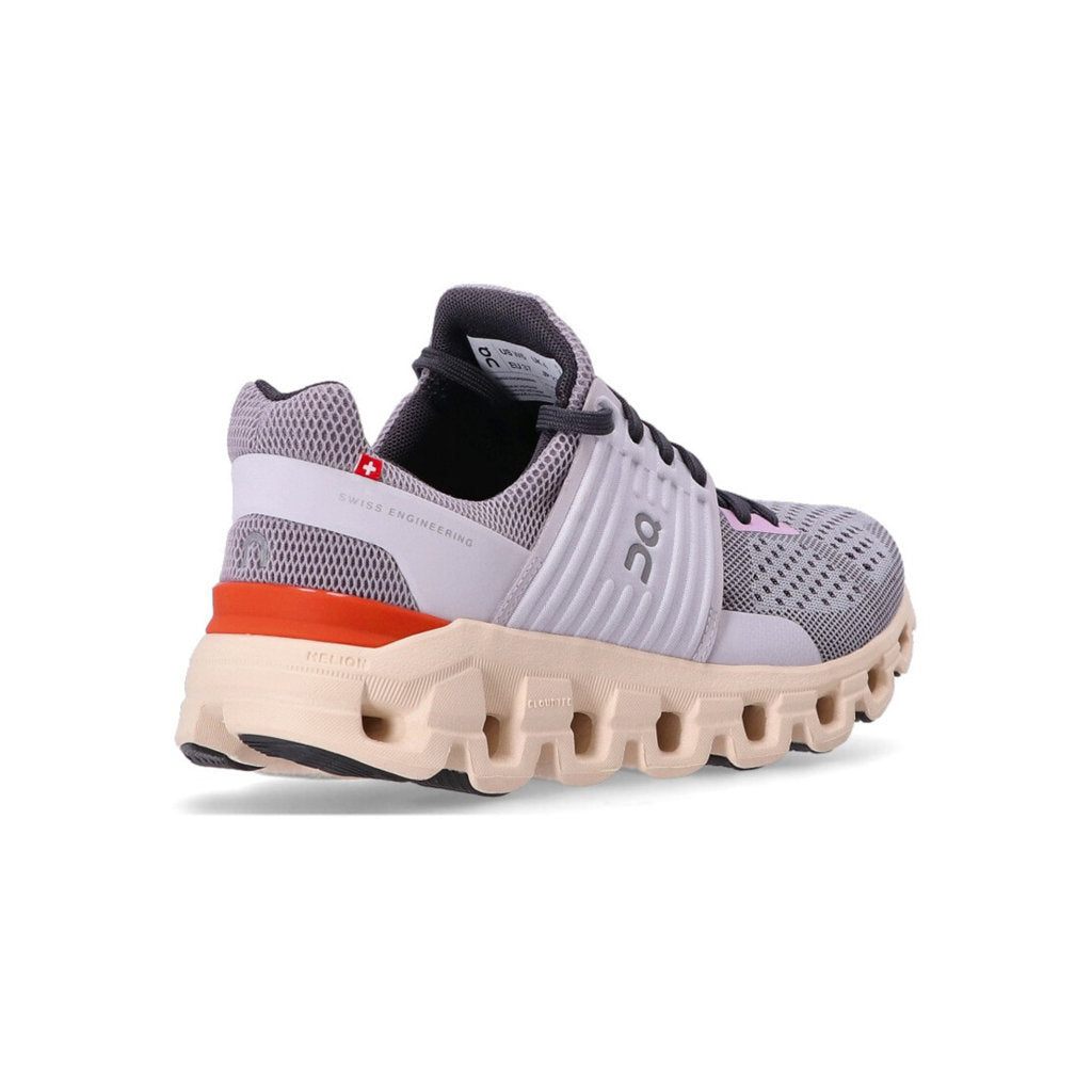 On Cloudswift Textile Women's Running Shoes#color_lavender lilac