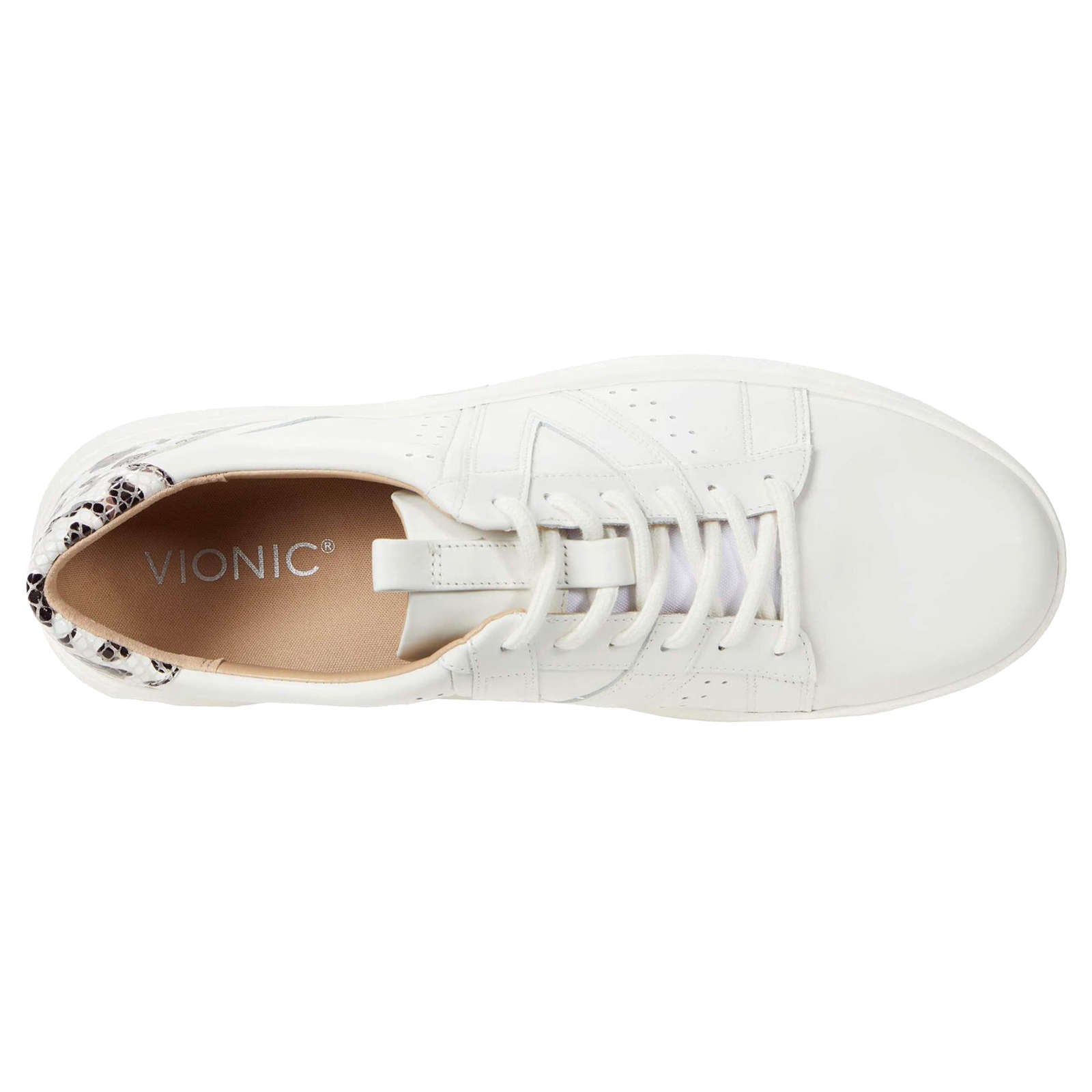 Vionic Abyss Simasa Leather Womens Sneakers#color_white