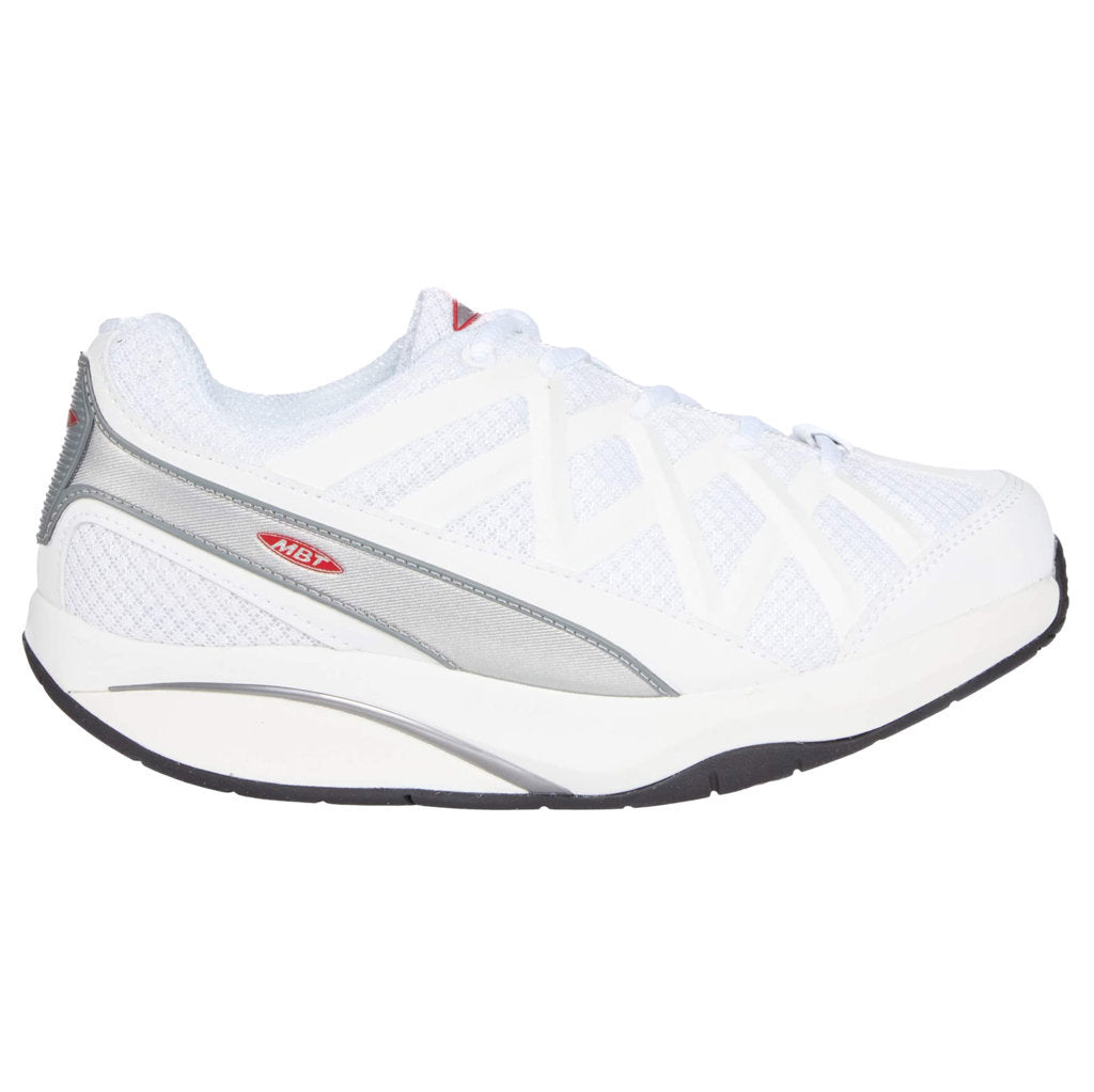 MBT Sport 3X PU Leather & Mesh Women's Low-Top Sneakers#color_white