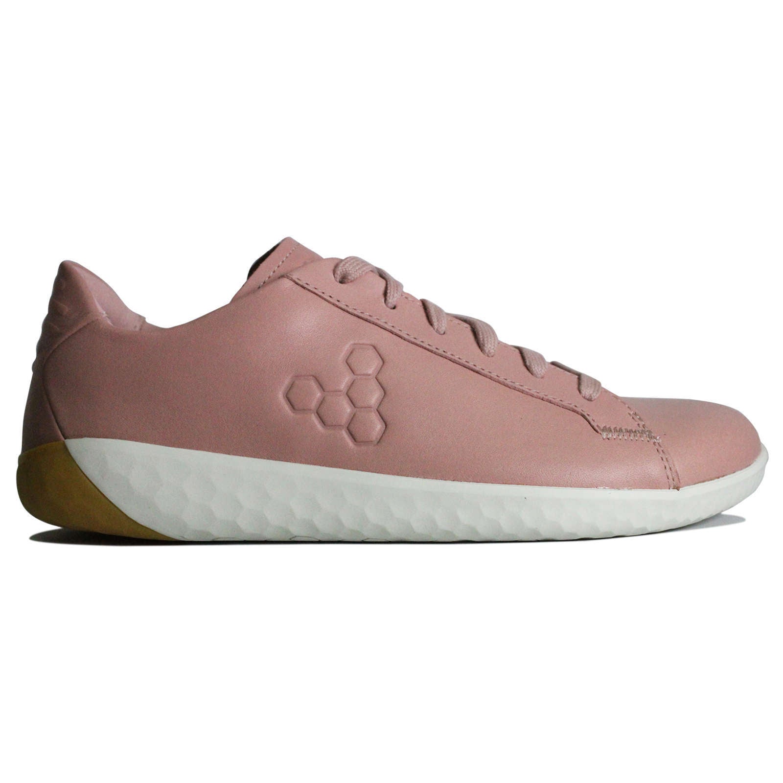 Vivobarefoot Geo Court II Leather Womens Sneakers#color_misty rose