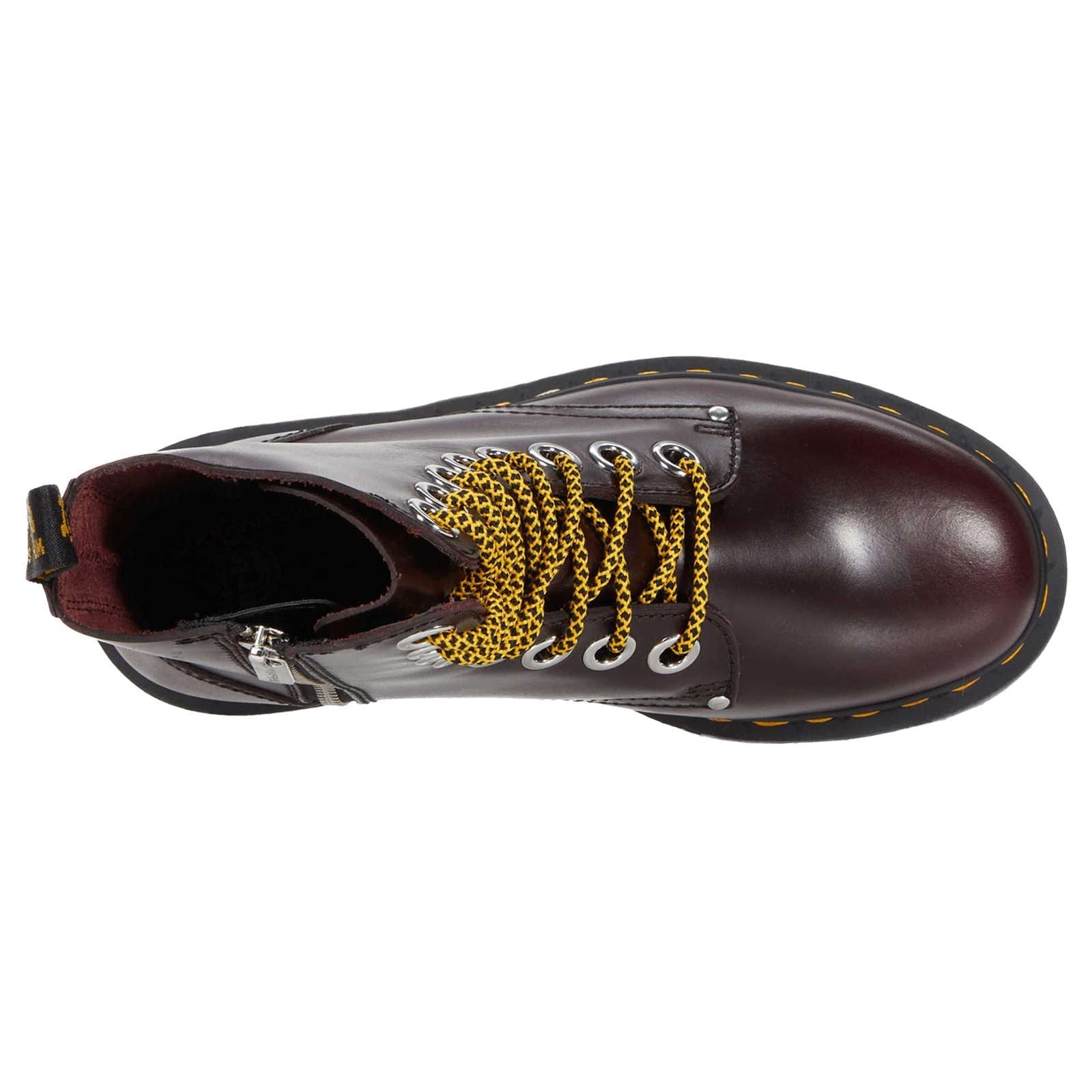 Dr. Martens Jadon Max Leather Womens Boots#color_oxblood