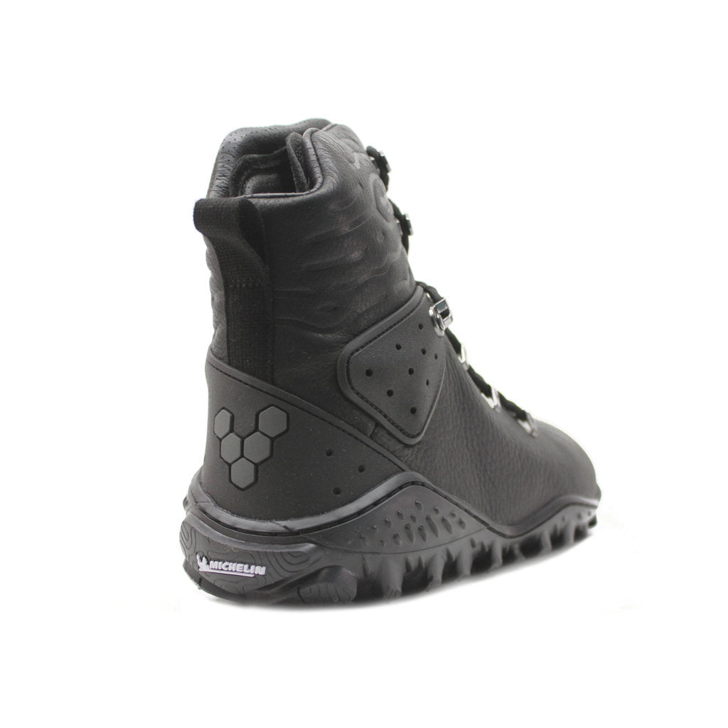 Vivobarefoot Tracker Forest ESC Leather Mens Sneakers#color_black