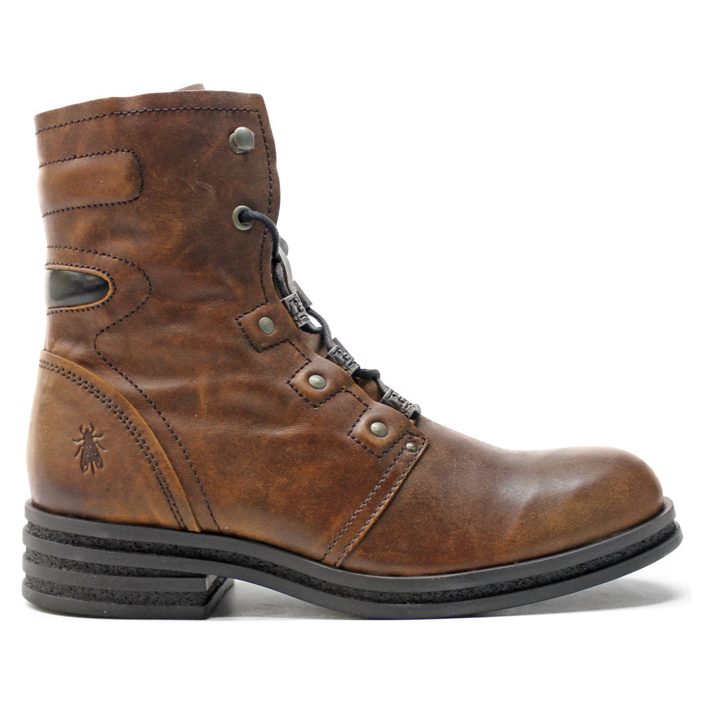 Fly London KNOT792FLY Rug Leather Womens Boots#color_brown