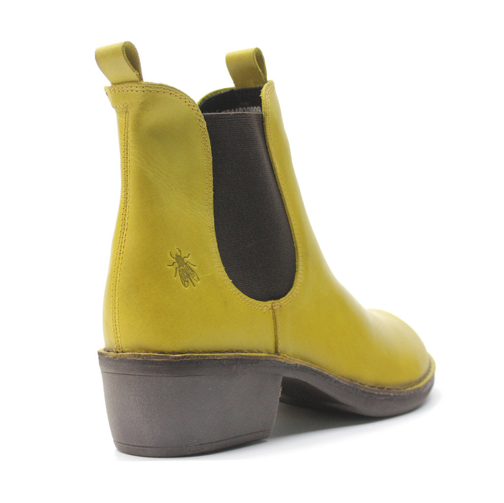 Fly London MEME030FLY Rug Leather Womens Boots#color_mustard