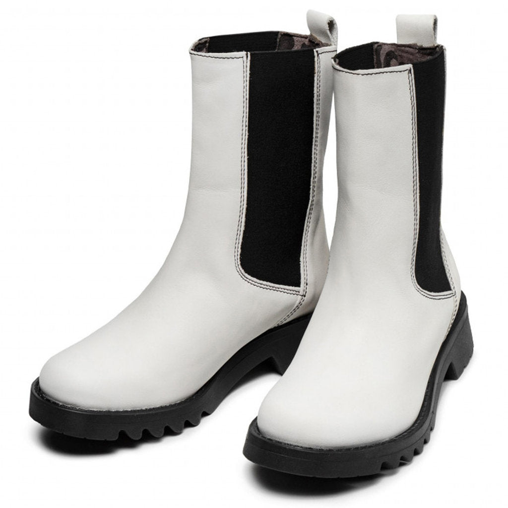 Fly London REIN795FLY Rug Leather Womens Boots#color_off white