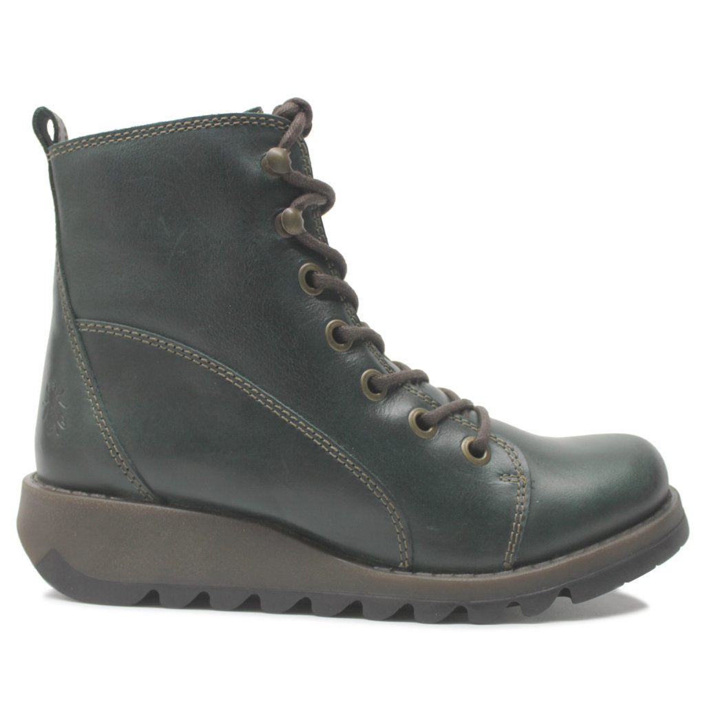 Fly London SORE813FLY Rug Leather Womens Boots#color_petrol