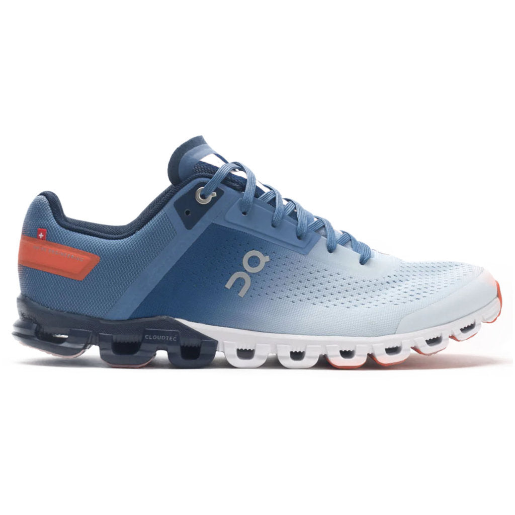 On Running Cloudflow Mesh Men's Low-Top Sneakers#color_lake flare