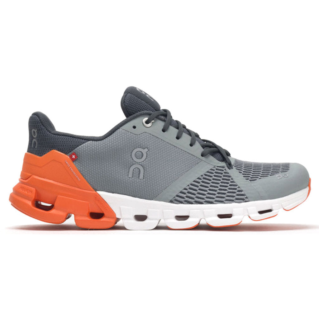 On Running Cloudflyer Mesh Men's Low-Top Sneakers#color_grey orange