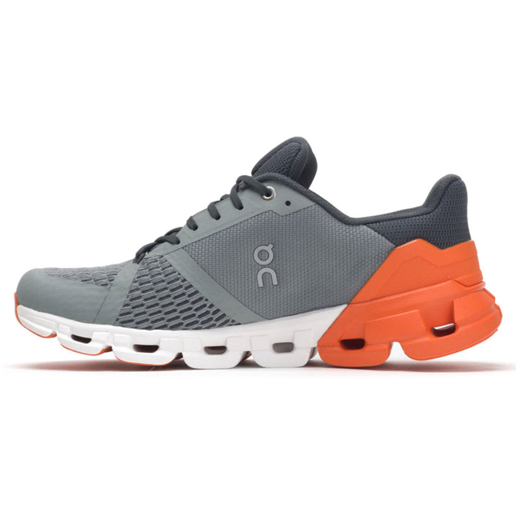 On Running Cloudflyer Mesh Men's Low-Top Sneakers#color_grey orange