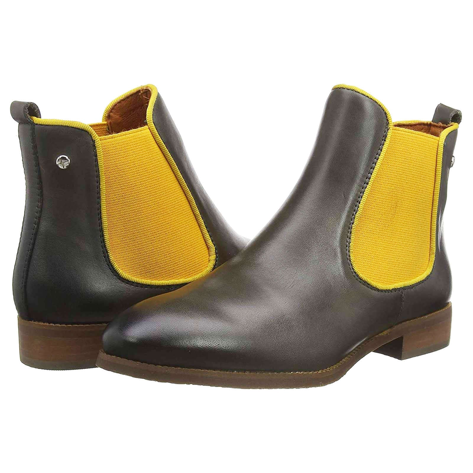 Pikolinos Royal Leather Textile Womens Boots#color_lead