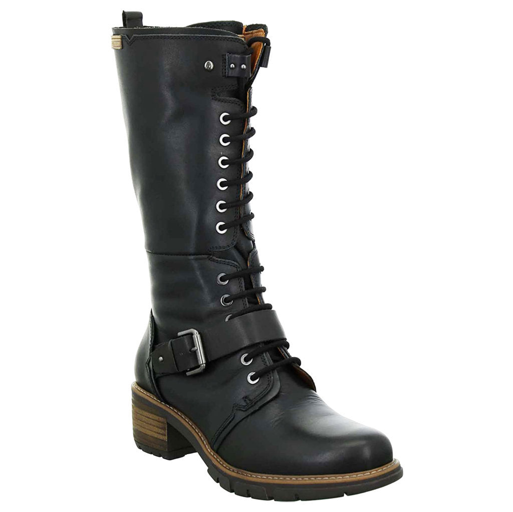 Pikolinos San Sebastia W1T Leather Womens Boots#color_black