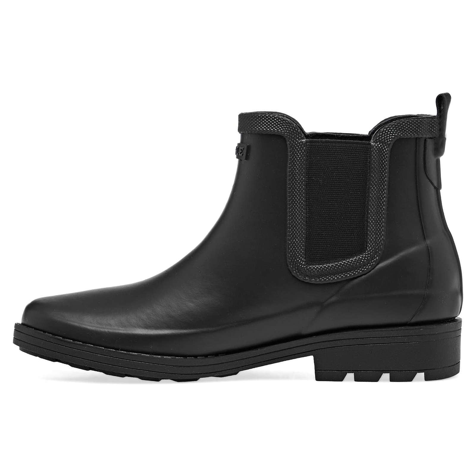 Aigle Carville Rubber Women's Chelsea Boots#color_noir