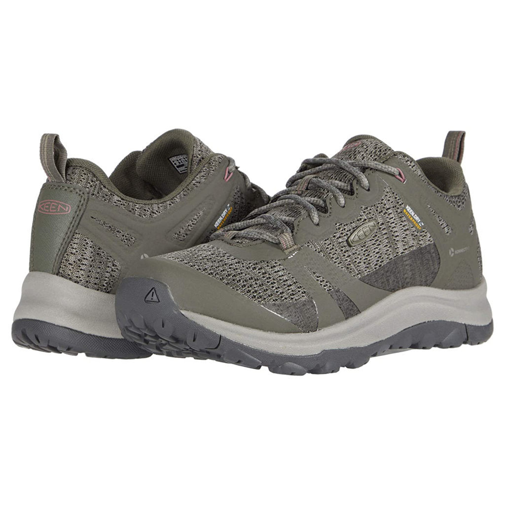 Keen Terradora II Synthetic Textile Women's Hiking Trainers#color_dusty olive nostalgia rose