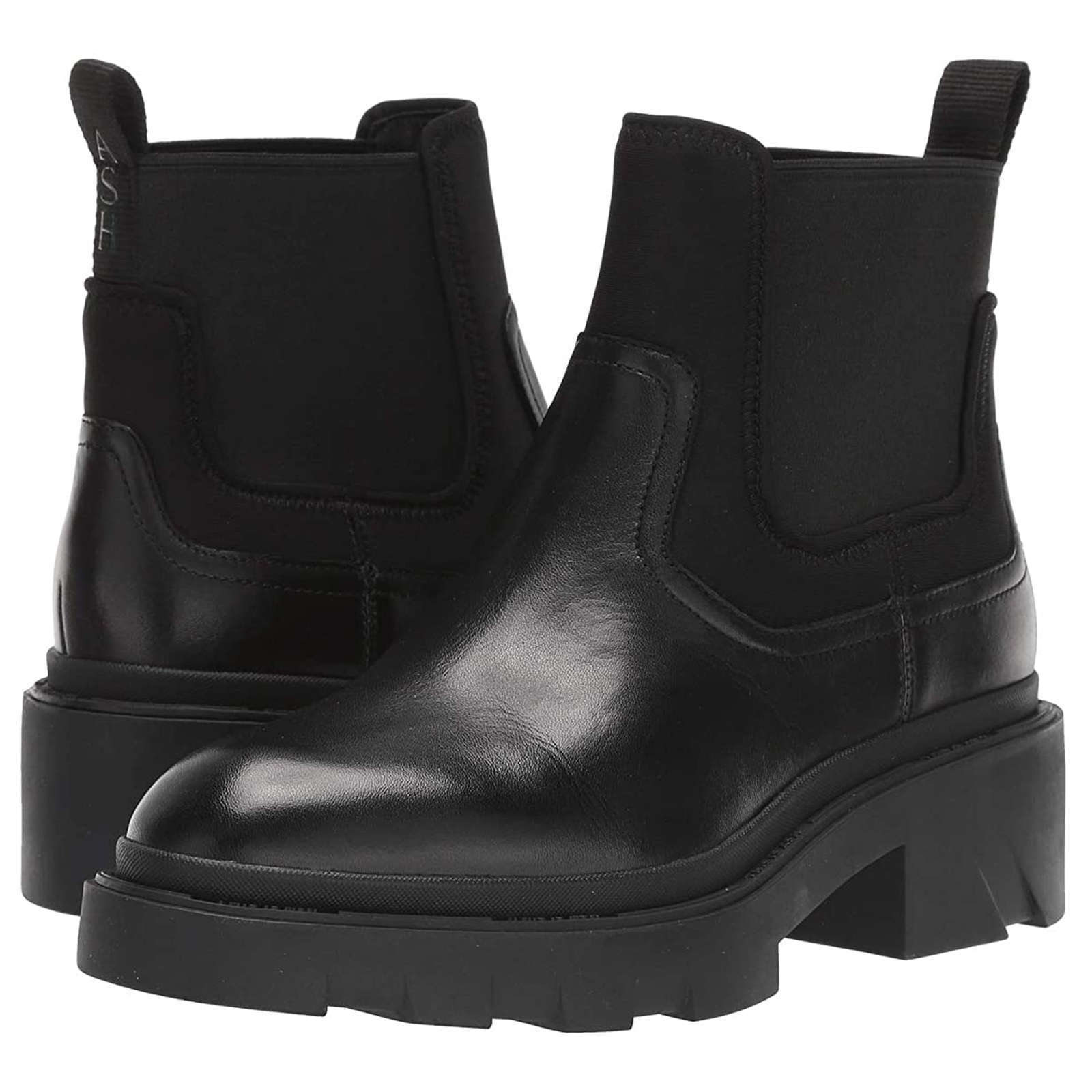 Ash Metro Leather Women's Chelsea Boots#color_black