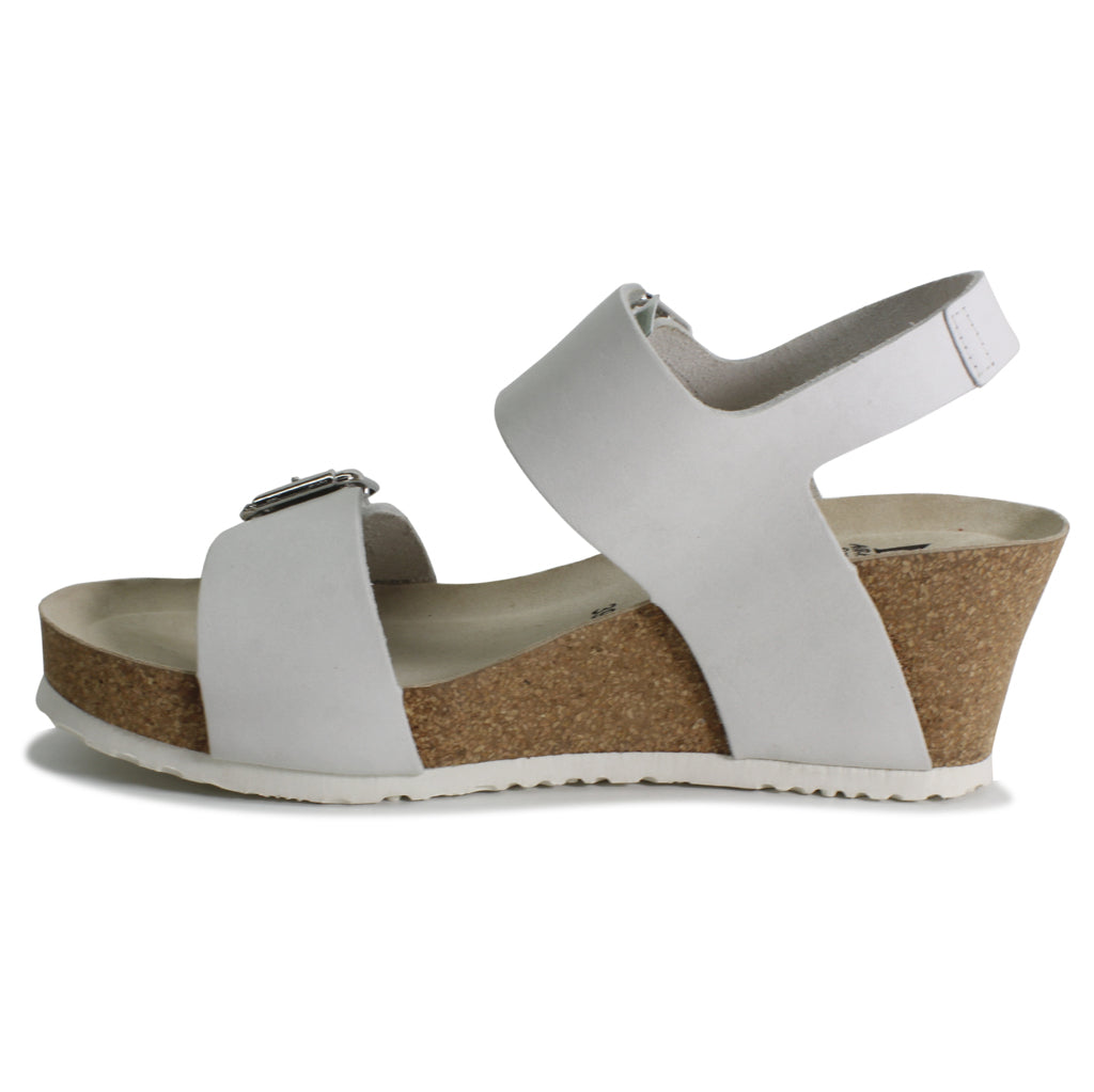 Mephisto Lissandra Leather Womens Sandals#color_white