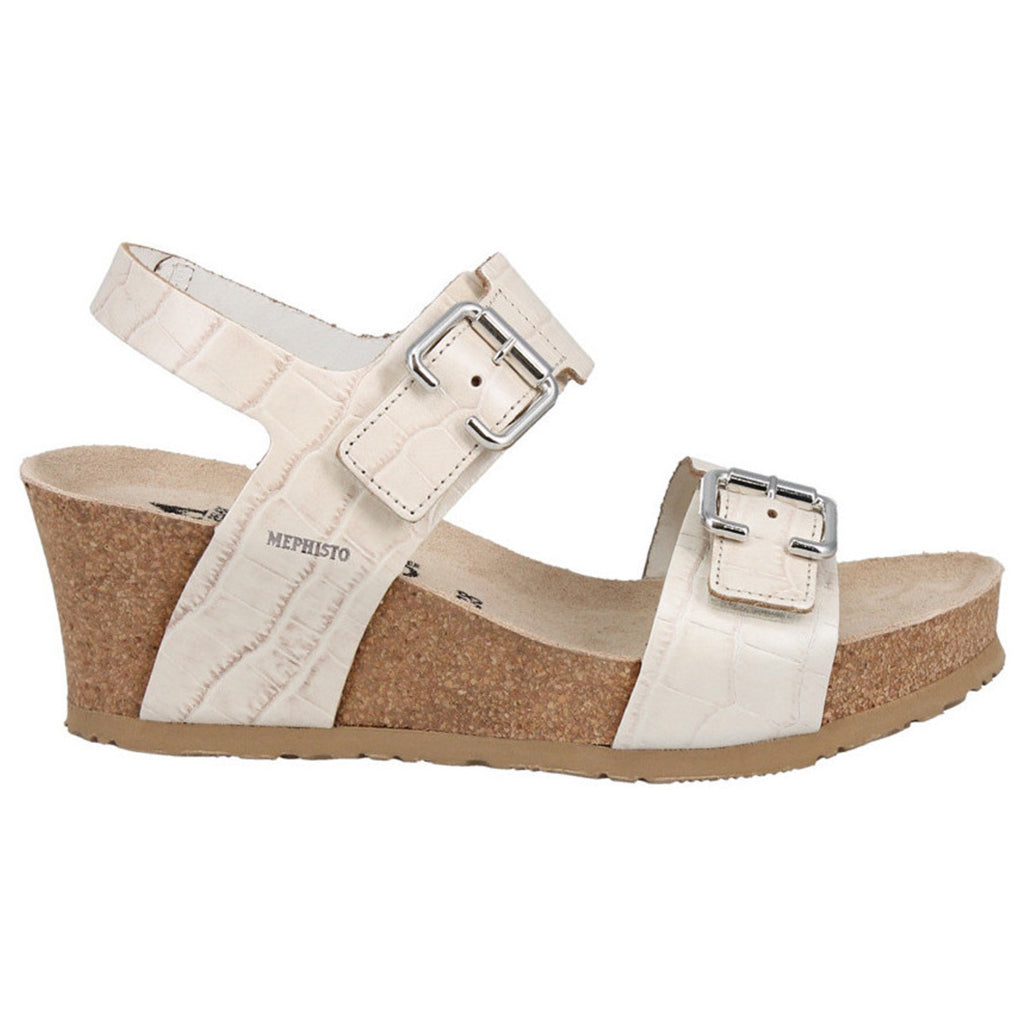 Mephisto Lissandra Leather Womens Sandals#color_light sand