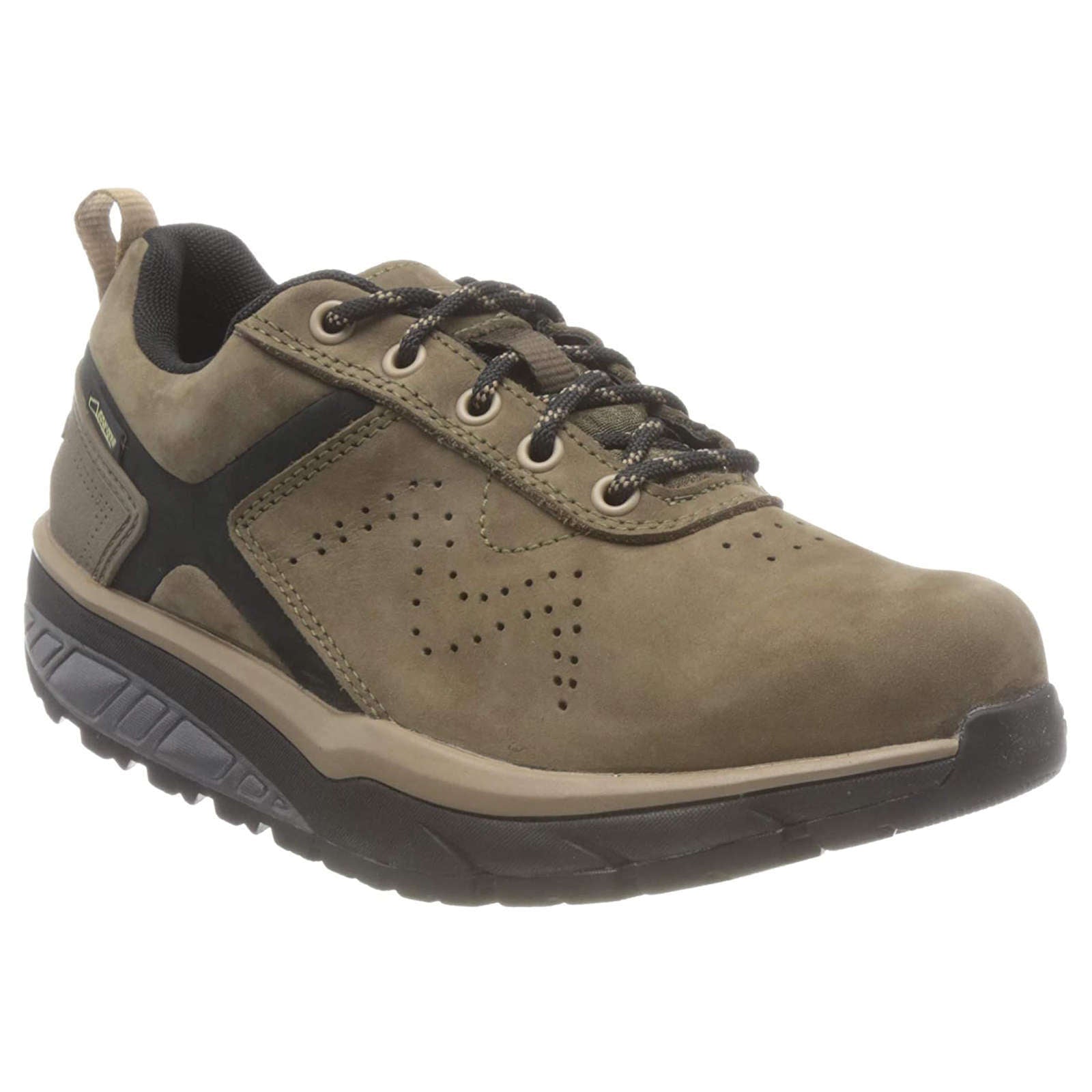 MBT Kibo GTX Waterproof Nubuck Leather Women's Hiking Shoes#color_brown