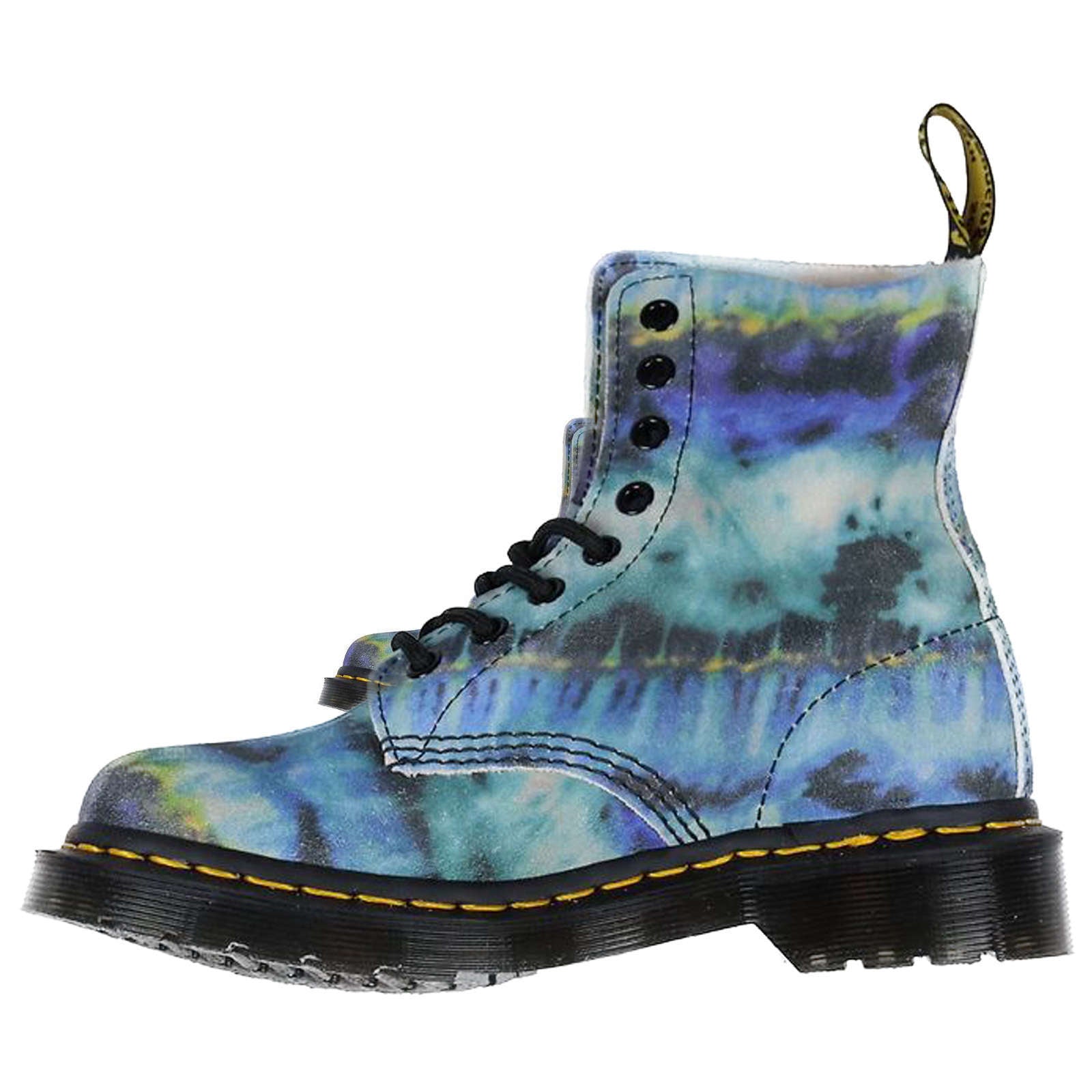 Dr. Martens 1460 Pascal Suede Leather Women's Ankle Boots#color_blue