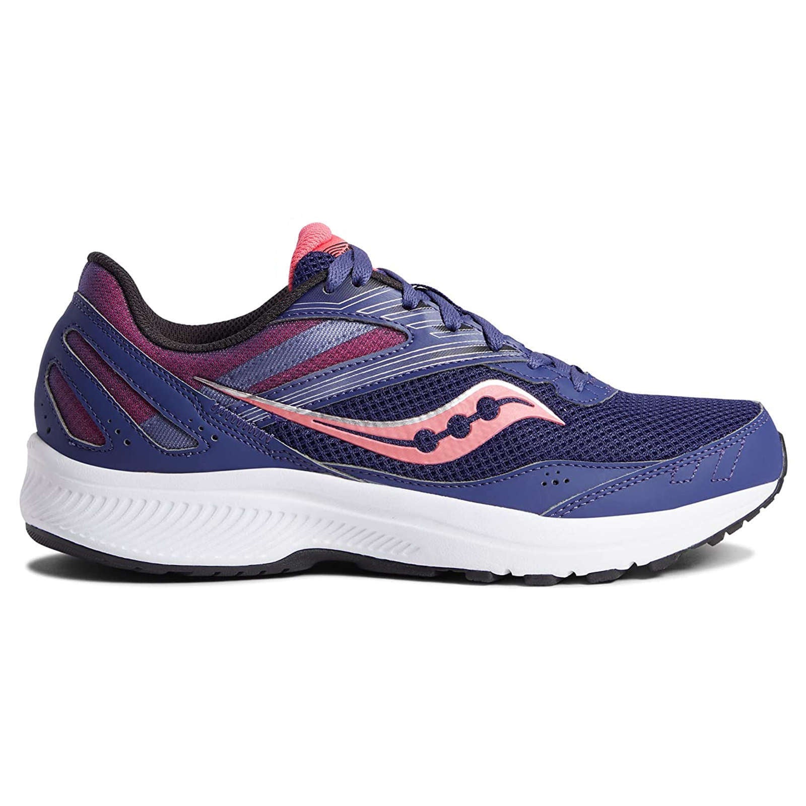 Saucony Cohesion 15 Synthetic Textile Women's Running Shoes#color_cobalt punch