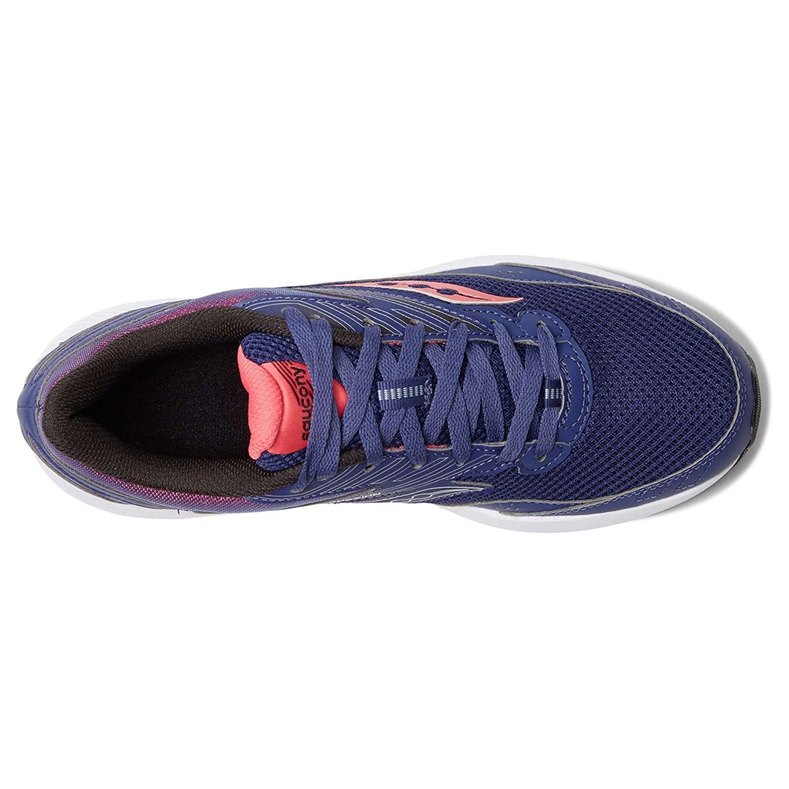 Saucony Cohesion 15 Synthetic Textile Women's Running Shoes#color_cobalt punch