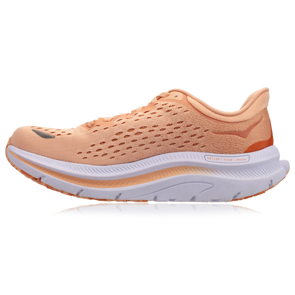 Hoka One One Kawana Mesh Women's Low-Top Gym Sneakers#color_peach parfait shell coral