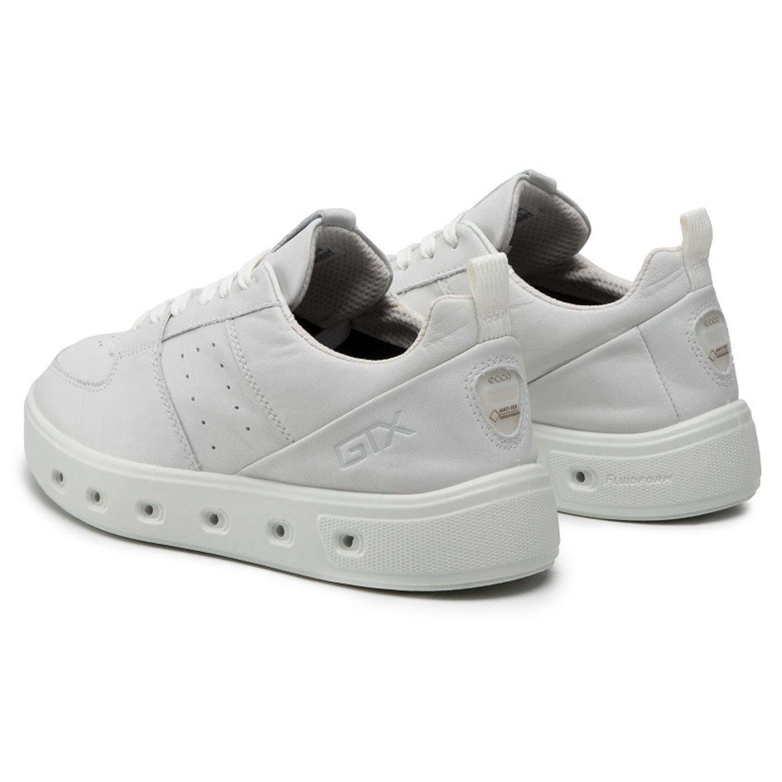 Ecco Street 720 Leather Womens Sneakers#color_white