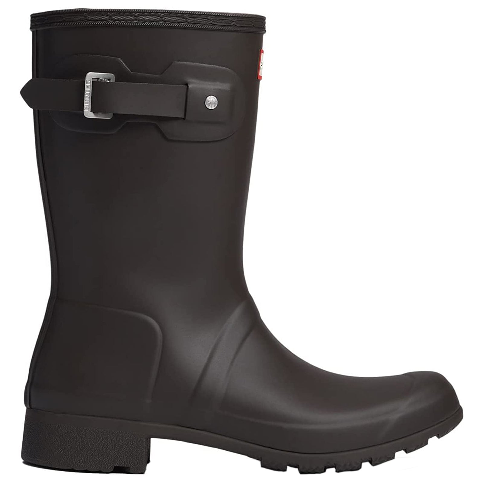 Hunter Original Tour Rubber Women's Short Wellington Boots#color_black