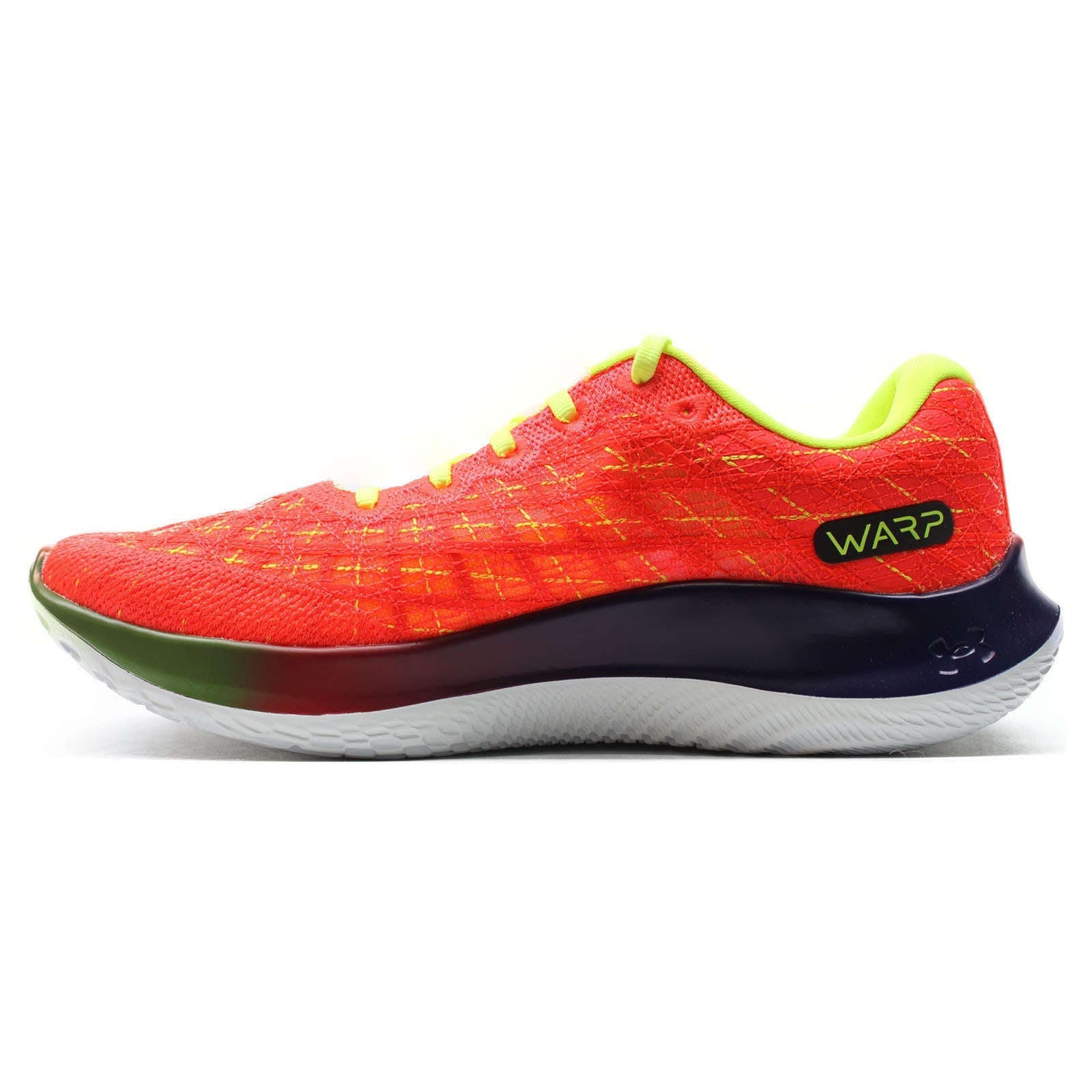 Under Armour Flow Velociti Wind Rn Synthetic Textile Unisex Low-Top Sneakers#color_orange yellow