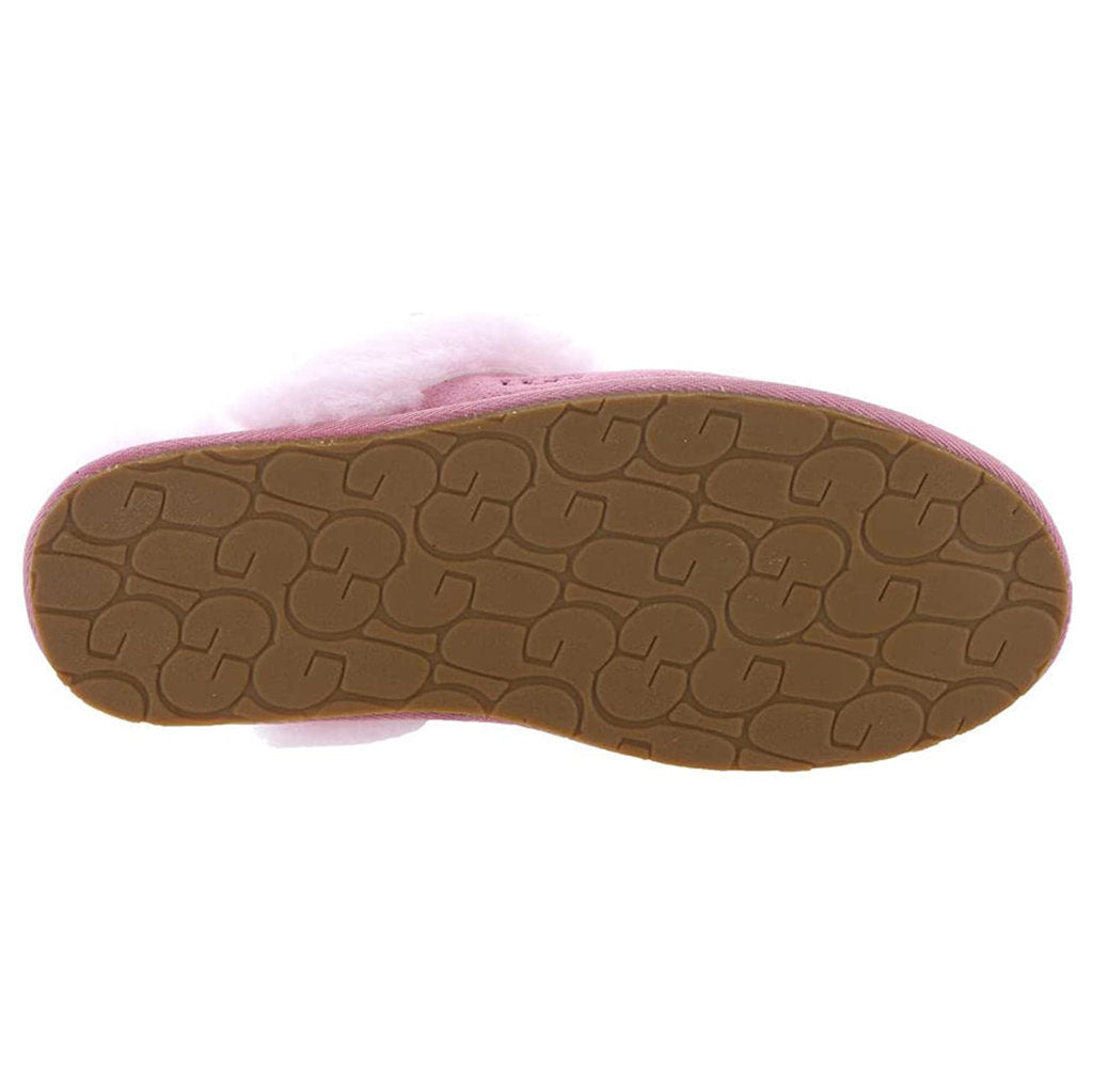 UGG Scuffette II Sheepskin Suede Women's Slide Sandals#color_horizon pink