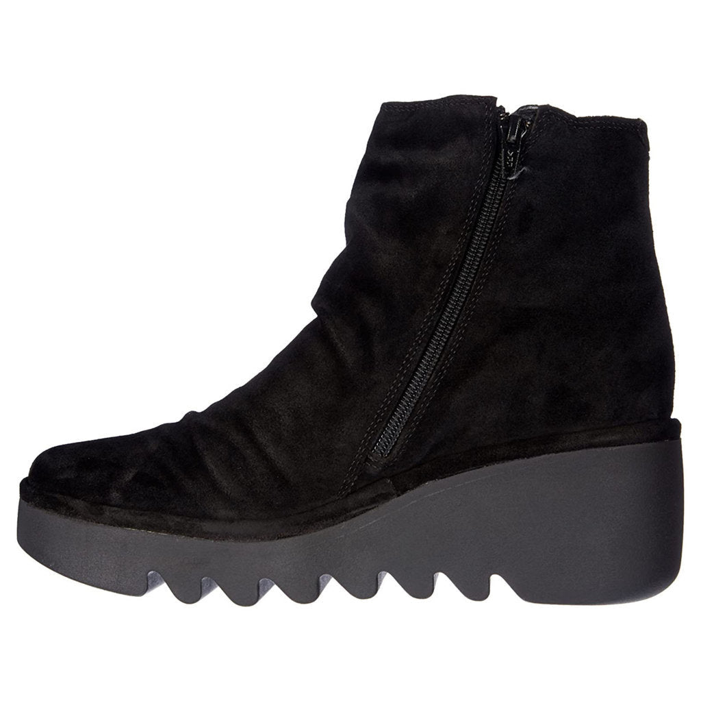 Fly London BROM344FLY Suede Womens Boots#color_black