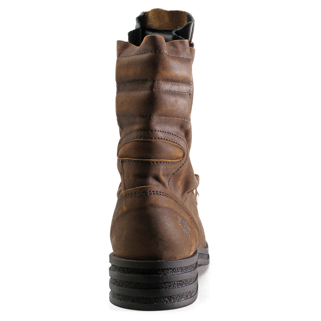 Fly London KIFF682FLY Leather Womens Boots#color_brown