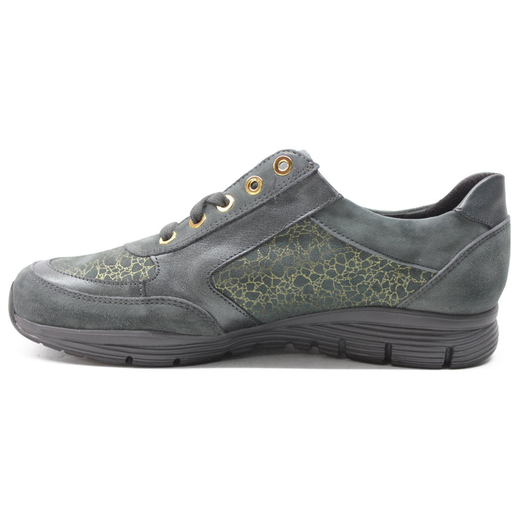 Mephisto Ylona Leather Womens Sneakers#color_verdigris