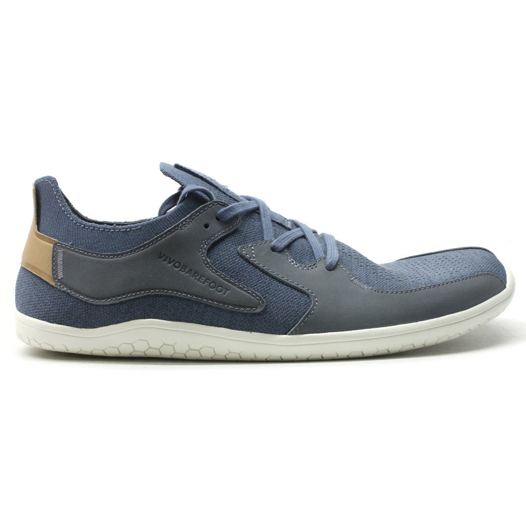 Vivobarefoot Primus Asana Leather Textile Womens Sneakers#color_navy