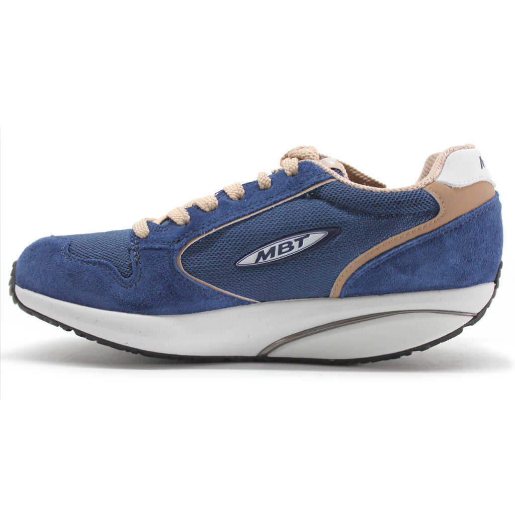 MBT 1997 Classic Suede Textile Women's Low-Top Sneakers#color_patriot blue