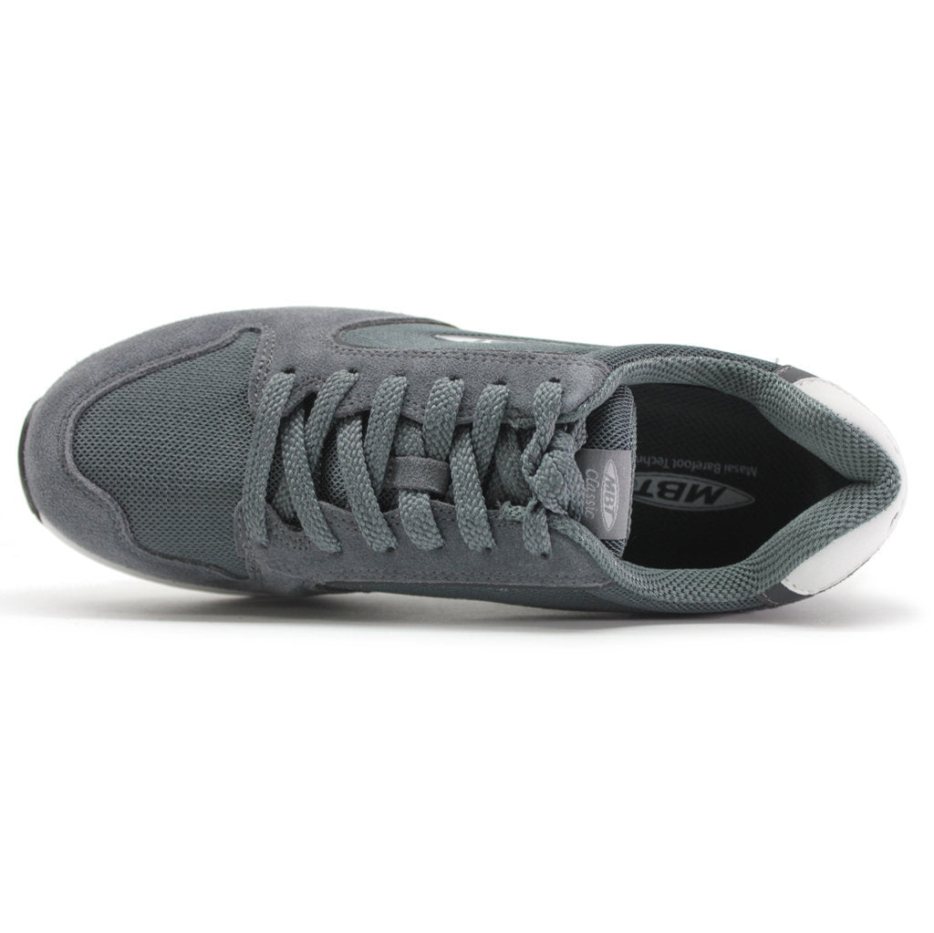 MBT 1997 Classic Suede Textile Women's Low-Top Sneakers#color_dark grey