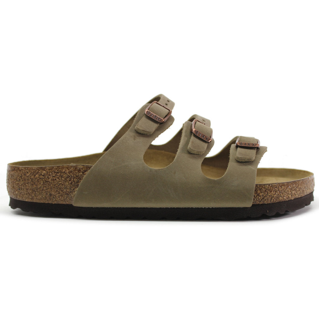 Birkenstock Florida BS Oiled Leather Unisex Sandals#color_tobacco brown