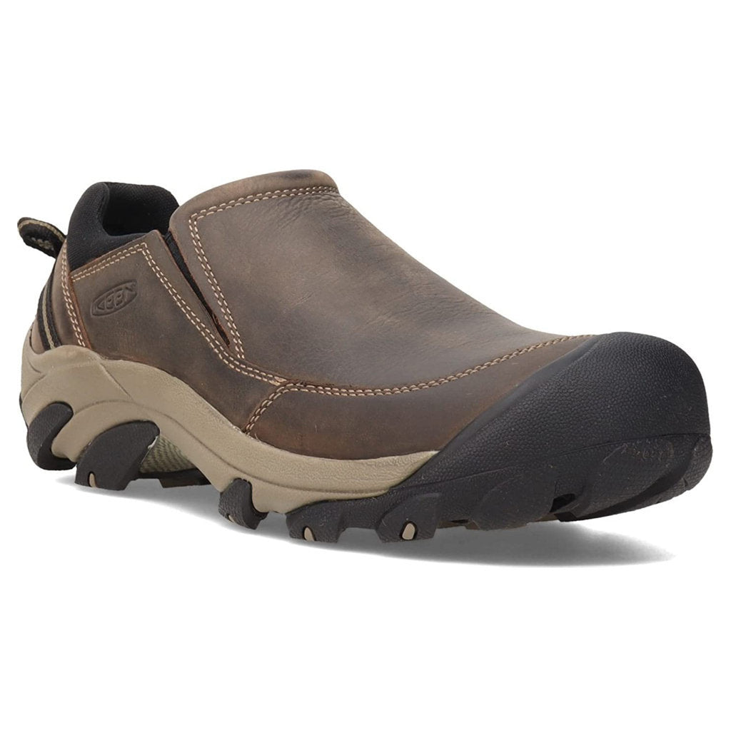 Keen Targhee II Soho Leather Mens Shoes#color_grey black