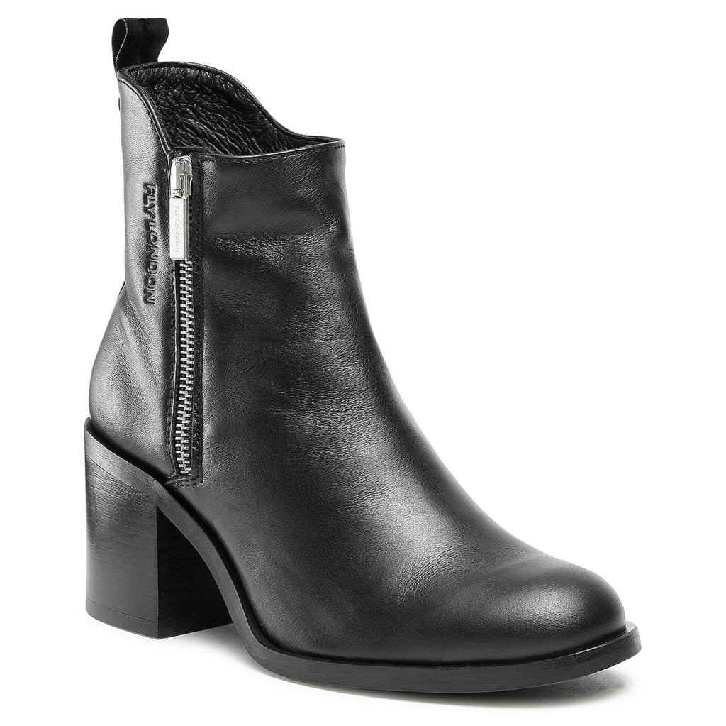 Fly London ADER912FLY Leather Womens Boots#color_black