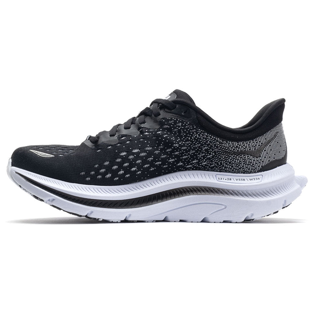 Hoka One One Kawana Mesh Men's Low-Top Gym Sneakers#color_black white