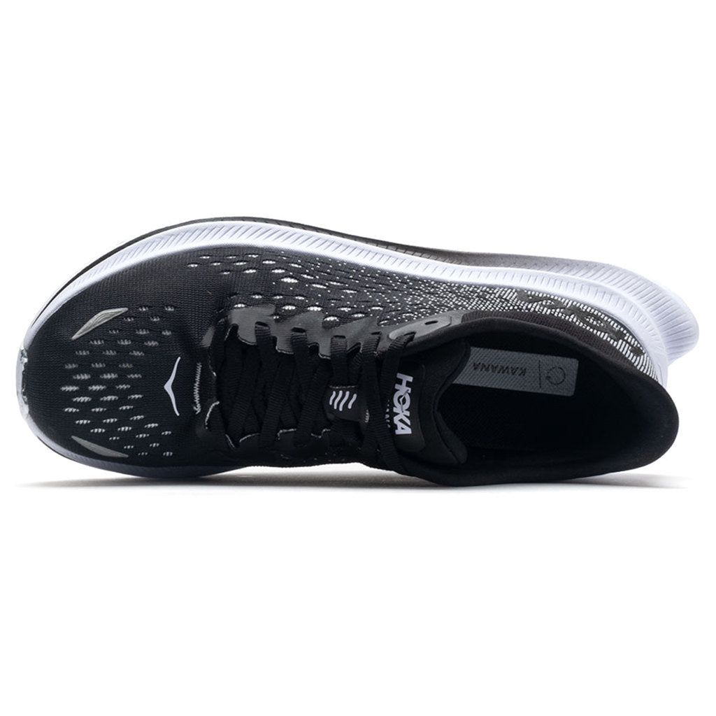 Hoka One One Kawana Mesh Men's Low-Top Gym Sneakers#color_black white